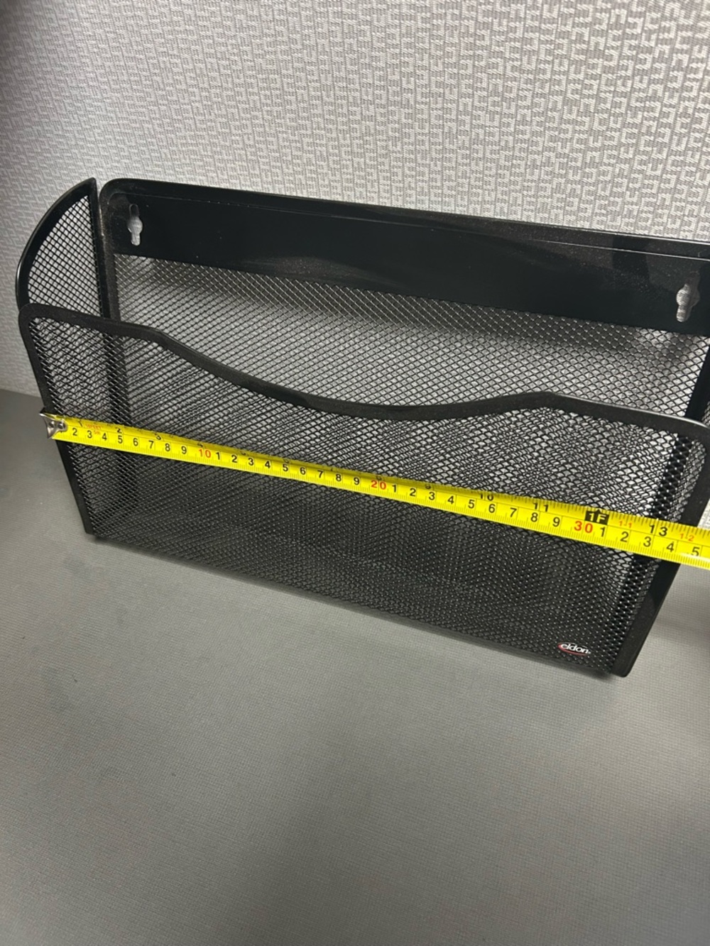 Mesh Desk Tray Organizer in Black - edison - Picture 7 of 8
